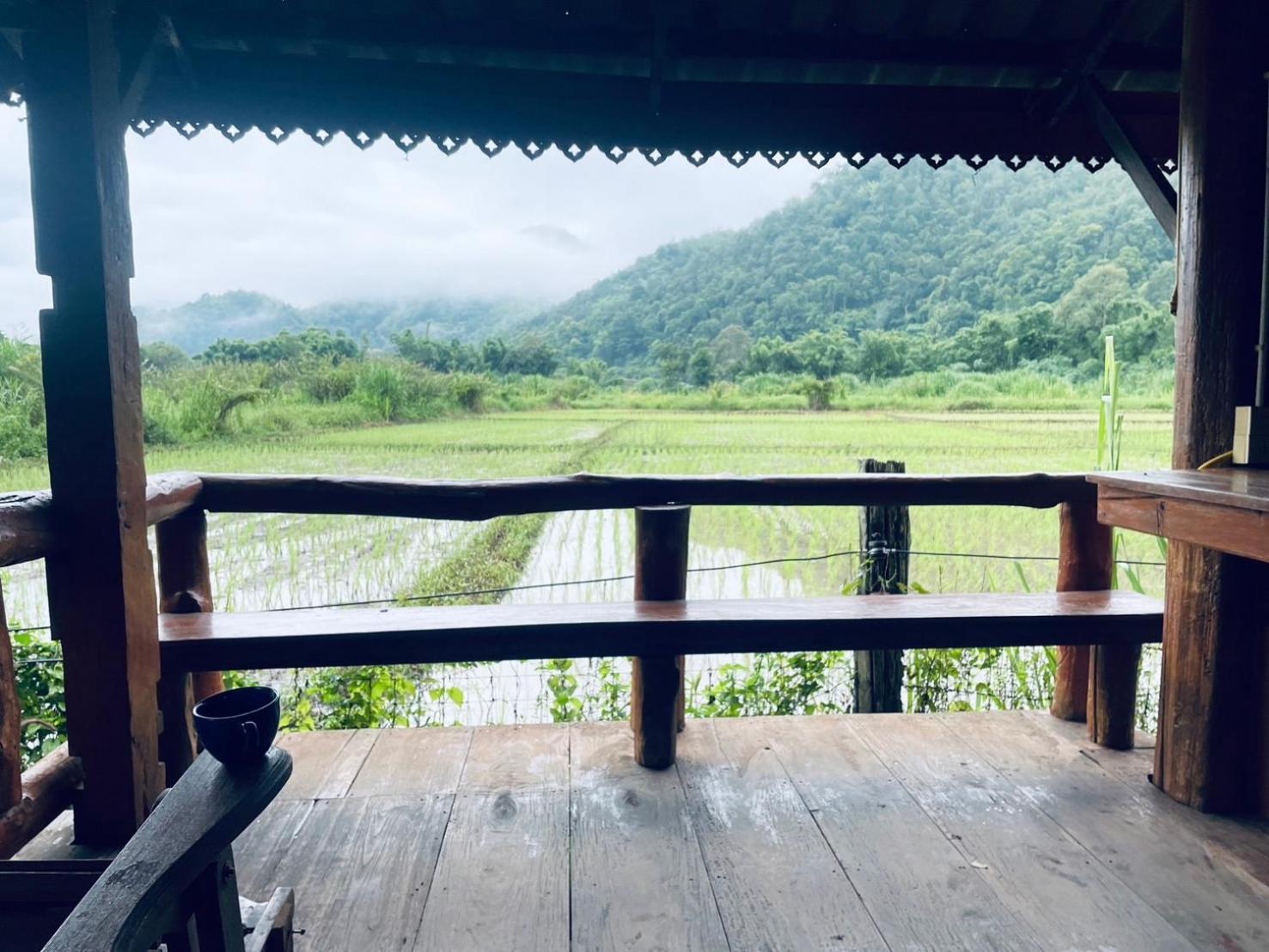 บ้านสวนวิวทุ่ง Ban Mae Sap Nua Ngoại thất bức ảnh